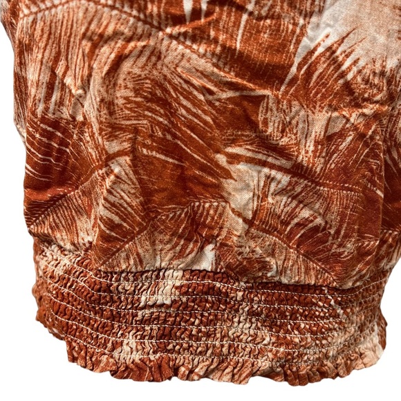 Roxy Medium tropical Crop Top Shirt - Picture 4 of 9